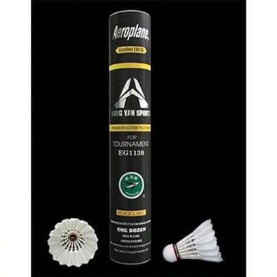 Aeroplane Shuttlecock EG1130 Black Label - Excellent Grade