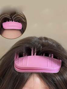 Fluffy Hair Clip, Create Voluminous Bangs, Easily Achieve High Root Volume And Effortless Messy Hairstyle, Painless Root Lift, Natural Voluminous And Casual Look - Multicolor - View 6