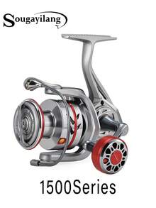 1PC Heavy-Duty Spinning Reel - 4.7:1/5.0:1 Gear Ratio, Aluminum Alloy Spool CNC Machined Handle, 16KG Max Drag, Anti-Corrosion Waterproof For Saltwater Freshwater Big Game Fishing (Tuna/Shark/Carp) - Silver - View 14