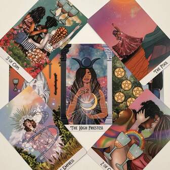 Standard tarotkortlek med guidebok, klassiskt brädspel lämpligt för nybörjare, utomhuscamping, festpresenter
