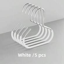 1pc Upgraded Hook Hat Storage Hanger, Black/White/Gray Universal Auxiliary Hook For Dorm Wardrobe, Hang Baseball Cap, Strap, Multi-Functional Hat Display Rack, Minimalist & Fashionable - Multicolor - View 13