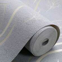 1pc 3D Wave Pattern Wallpaper, European Style Home Decor Wallpaper, Bedroom Wall Decoration, TV Background Wall Sticker