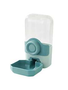 New Hanging Style Automatic Small Pet Feeder & Water Dispenser, 1L Gravity Pet Feeder And Water Bowl Set, Suitable For Rabbits, Puppies, Cats, Ferrets, Detachable Design, Fully Washable, Hanging Cage Design, Can Be Used Inside And Outside The Cage