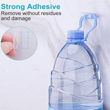 160pcs/40pcs/20pcsClear Cable Clips - Self-Adhesive ABS Cable Management Organizer For Under Desk & Wall Wire Holder, Home Office Car TV PC Ethernet USB Charging Data Line, And For Christmas LED Light Clips Indoor/Outdoor (Assorted Sizes) - Clear - View 5