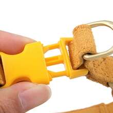 No Pull Dog Harness And Leash Set, Soft Padded Small Dog Harness, Neck Chest Adjustable Vest Puppy Harness With 4.92ft Dog Leash For Small Dogs - 黃色 - 查看 7