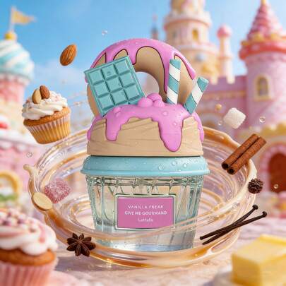  LATTAFA - VANILLA FREAK GIVE ME GOURMAND 75ML WODA PERFUMOWANA DLA KOBIET