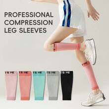 1双装小腿压缩套 跑步腿部压缩套 22-32mmHg 压缩袜 男女通用 - 彩色 - 查看 4