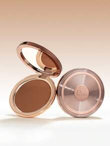 Pudaier 丝绸霜古铜色持久自然妆效古铜色修容不干燥透气彩妆面部彩妆化妆品 - #03 - 查看 9