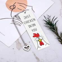 Thinking of You Gifts for Women Men - Marcador de acero inoxidable para amigos compañero de trabajo marcapáginas de aliento divertido con texto "I Miss You Gifts for Her Him Get Well Soon Birthday - como en la foto - Ver 5