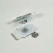 Acryl Abzeichen, Kleidungsdekoration, Taschendekoration, Hutdekoration, Wendy, Jack, Zwillinge, kleiner Junge von hinten, Geschenk für Freunde, Sammlung - Verschiedenfarbig - Übersicht 8