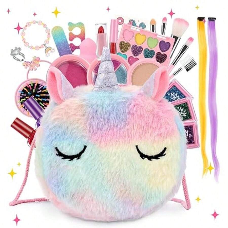 hujiajiaAnpro Juguete de para Niñas 41 pcs Juguetes de Lavable y para Niñas Juguete de para Regalo de Navidad y Cumpleaños Apto para s de 3+ Años220 - como en la foto - Ver 1