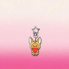 TXT K-Pop Boy Band Cartoon Animal & Star Acrylic Keychain Pendant, Cute Decorative Accessory For Bag, Backpack, Gift For Holidays - Multicolor - View 5