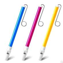 1个哨子，可吹奏和滑动，发声玩具，派对道具，生日礼物，节日饰品 - 彩色 - 查看 3