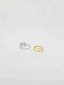 1pc S925 Sterling Silver Double Hoop Single Row Diamond Nose Ring, Ear Cuff, Earring, Cartilage Hoop, Ear Climber, Ear Jacket - Double Layer Full Diamond Nose Ring - View 10
