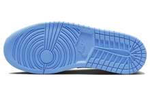 Air Jordan 1 Low 'University Blue' Black White Sneakers Men 553558-041 - Multicolor - View 6