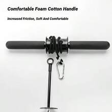 腕部前臂肌肉力量训练器滚筒，带握把，家用举重健身器材 - 彩色 - 查看 4