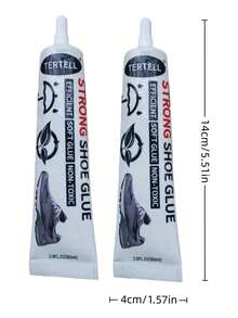1pc Strong High-Adhesion Fast-Drying Shoe Repair Glue - Waterproof Flexible Soft Adhesive With Long-Lasting Bond For Fixing Shoe Sole, Leather Shoes, Sneakers & Footwear | Suitable For Home Footwear Maintenance, Daily Shoe Repair, Craft Projects, Office Footwear Fixing & Household Item Mending