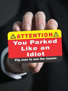 50 张 56D 纸张，您像名片一样停车，可写不良停车卡，多种原因非法停车，无许可证区域违规警告通知。返校。学校用品