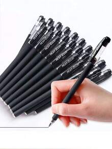 20pcs Black Felt Tip Pens, Fine Point Pens Black, Fast Dry, No Smear, Planner Markers - 黑色 - 查看 1