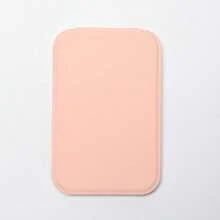 1 Piece Portable Makeup Mirror - Frameless, Small Foldable Bag, For Beauty Routine - White - View 4