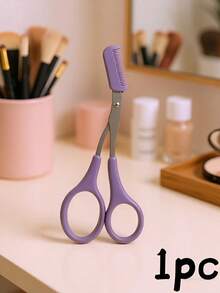 5/3/1 Pcs Unisex Eyebrow Scissors & Comb Set, Multiple Colors Available. New Eyebrow Scissors & Comb Set, Better Control Eyebrow Length And Trimming. Scissors Come With Mini Comb. Ideal Beauty Tool For Beginners. Excellent Holiday Gift For Family And Friends. - Multicolor - View 14