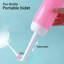 1pc, Portable Travel Sitz Bath, 350ml/500ml Handheld Personal Hygiene Basin For Women's Cleanliness Bathroom Bathroom Accessories Bathroom Tools - Pink - View 10