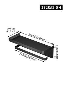 2-In-1 Kitchen Paper Towel Holder & Spice Rack, Wall-Mounted Cling Film & Paper Towel Dispenser, Tissue Box Organizer, Kitchen Storage Rack - Multicolor - View 13