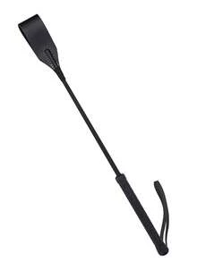 New Black Leather Horse Whip, Classic Design, Training Tool, Durable And Sturdy, Comfortable Grip, Strong Resistance. 18-Inch Horse Whip, Premium Riding Whip, Suitable For Equestrian Sports, Black, With Non-Slip Handle. - Multicolor - View 9