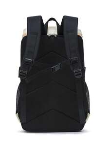 1PC Daily Sports Training Backpack With Large Capacity And Light Weight, Badminton Backpack, Tennis Racket Bag, Basketball Bag, Independent Shoe Compartment, Outdoor Sports Backpack, Contrasting Color Design, Fashionable And Simple, Versatile Backpack, Suitable For Fitness, Yoga, Outdoor Sports, Short-Distance Travel