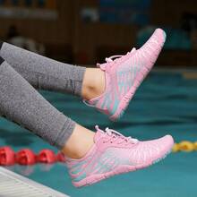 2025 New Barefoot Hiking Shoes For Women & Men, Non-Slip Wide Toe Running Footwear With Copper Grounding Insoles & Rivets, Breathable Comfortable Unisex Outdoor Sneakers - Hồng - Xem 2