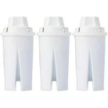 Basics - Filtros de agua de repuesto para jarras, compatibles con , sin BPA, dura dos meses o 151 l, paquete de 3 - 3 cuentas - Ver 1
