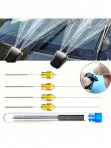 10-40pcs Cleaning Nozzle Tool Set - Windshield Wiper, 3D Printer Nozzle, Gas Stove Vent, Shower Head Needle Brush