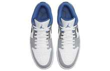 Air Jordan 1 Low SE 'True Blue' White Black Cement-Grey Dark-Marina-Blue Sneakers Men DM1199-140 - Nhiều màu - Xem 4