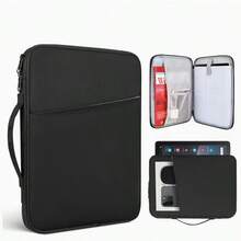 1pc Portable Watch Band Storage Box, Travel Organizer Bag For Storing Watch Bands, Jewelry, USB Cables, Chargers, Elastic Loops, Mesh Pockets - 13-inch - View 4