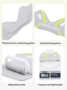 轻便可调节基础款护膝，透气吸汗，防滑设计，男女通用，髌骨稳定器，胫骨护垫，适用于徒步、跳跃、篮球、足球、跑步、深蹲等运动，健身配件及装备