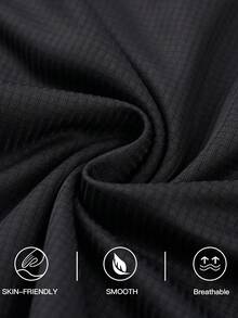 5pcs/Set Men's Ultra-Thin Sports Short Sleeve Lightweight Active Tops Crew Neck T-Shirts For Running, Gym, Workout [Bolt Spring/Summer Collection] - Multicolor - View 7