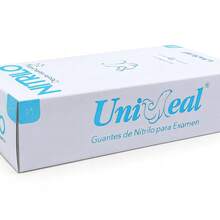 Guantes de Nitrilo en Variedad de Colores Mate, Caja con 100 Guantes - CH Azul - Ver 3