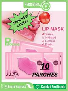 Colagenos para Labios Secos Hidratante Mascarilla para Labios Parche Labios - 10 SOBRES - Ver 2