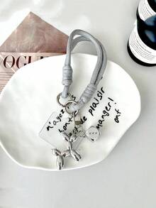 1pc/2pcs Dice Balloon Dog Phone Lanyard Wristband, Cute Phone Strap With Rope, Phone Charm Strap, Suitable For Universal Phone Cases DIY Detachable Pad, Unisex Portable Anti-Lost Anti-Drop Wrist Strap, Keychain Compatible With Android And Most Smartphone,Gifts For Mother, Family, Friends, Birthday, Holiday Phone Chain - Multicolor - View 3