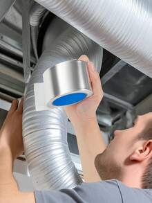 1/2 Roll, Waterproof Sink Sticker, Self-Adhesive Waterproof Aluminum Foil Tape, Countertop Anti-Mold Tape, Heat Insulation Aluminum Foil Tape, Kitchen & Bathroom Accessories - Aluminum Foil Waterproof Tape - View 6