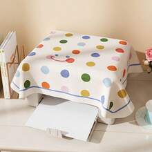 1pc Multi-Style Dust Cover Cloth - Cartoon/Polka Dot Pattern For Printer, Projector, Rice Cooker & Air Fryer, Women's Day, Travel Essentials, Wedding Favors, Y2k, Bedroom, Car Accessories Women, Kitchen Decor,Kitchen Decor,Household Items - Multicolor - View 11