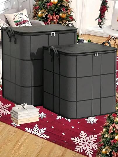 Siyah, kalın, yüksek kapasiteli saklama çantası; telefonlar, dolaplar, kıyafetler, nevresimler vb. için uygundur. Katlanabilir yapısı sayesinde saklama kolaylığı sağlar. Battaniye ve nevresim taşımak için de idealdir. Yatak odası, dolap, yatak altı, oturma odası, yurt odası için mükemmeldir. Kıyafet düzenleme için de idealdir.