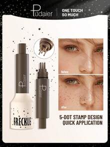 Pudaier 自然雀斑印章笔 - 防水、防汗、轻薄遮瑕，打造伪素颜妆容，自然裸妆 - #01 - 查看 1