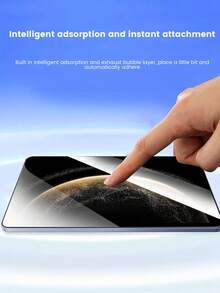 3片装高清防刮钢化玻璃屏幕保护膜，兼容iPad/平板电脑，耐用易清洁，兼容小米/红米平板电脑，安装简便，玻璃膜友好，兼容华为/荣耀平板电脑，加厚加硬平板电脑屏幕保护膜，适用于微软平板电脑，高清显示，日常防刮，疏油疏水，屏幕保护必备，平板电脑屏幕保护膜，平板电脑配件，防水防震防摔防刮。 - 無色 - 查看 8