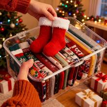 1个带翻盖的桌面收纳盒 - 手机壳收纳盒，防尘抽屉式收纳盒，适用于茶具、珠宝、厨房用具、化妆品、学习用品、手镯展示盒 - 防尘抗氧化设计