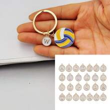1pc Personalized Volleyball Keychain - The Perfect Holiday Gift For Players - Volleyball Alphabet Suit - View 28