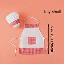 Bộ đồ đầu bếp dễ thương màu đỏ trắng cho bé sơ sinh, bao gồm tạp dề và mũ đầu bếp, trang phục chụp ảnh cho bé, chất liệu mềm mại và thân thiện với da, dây đeo vai có thể điều chỉnh, phù hợp với thiết bị studio và nhiều kiểu chụp ảnh, món quà kỷ niệm hoàn hảo, trang phục lễ rửa tội và ngày lễ, lý tưởng cho quà tặng Halloween, Lễ Tạ ơn và Giáng sinh, tiệc mừng em bé chào đời, tiệc tiết lộ giới tính và quà tặng kỷ niệm 100 ngày, món quà tuyệt vời cho các bà mẹ tương lai. - Nam - Xem 9