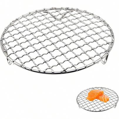 Steamer Rack-Stainless Steel Round Steam Rack Compatible With Instant Pot, Multi-Purpose Cooking Racks For Baking, Cooling And Roasting, Fits Most Pots