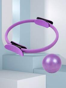 1pc New Item: Popular Pilates Ring, Yoga Resistance Circle, Magic Circle, Fitness Equipment, Exercise Resistance Band, Beginner Pilates Ring