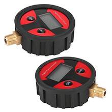 KIMISS Medidor de presión, 0-200PSI Medidor digital de presión de aire para neumáticos de llantas LCD para motocicleta de camión de coche - 1 - Ver 4